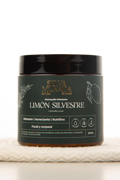 Mantequilla Hidratante Limón Silvestre (facial y corporal)