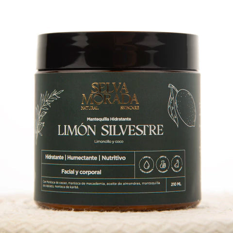 Mantequilla Hidratante Limón Silvestre (facial y corporal)