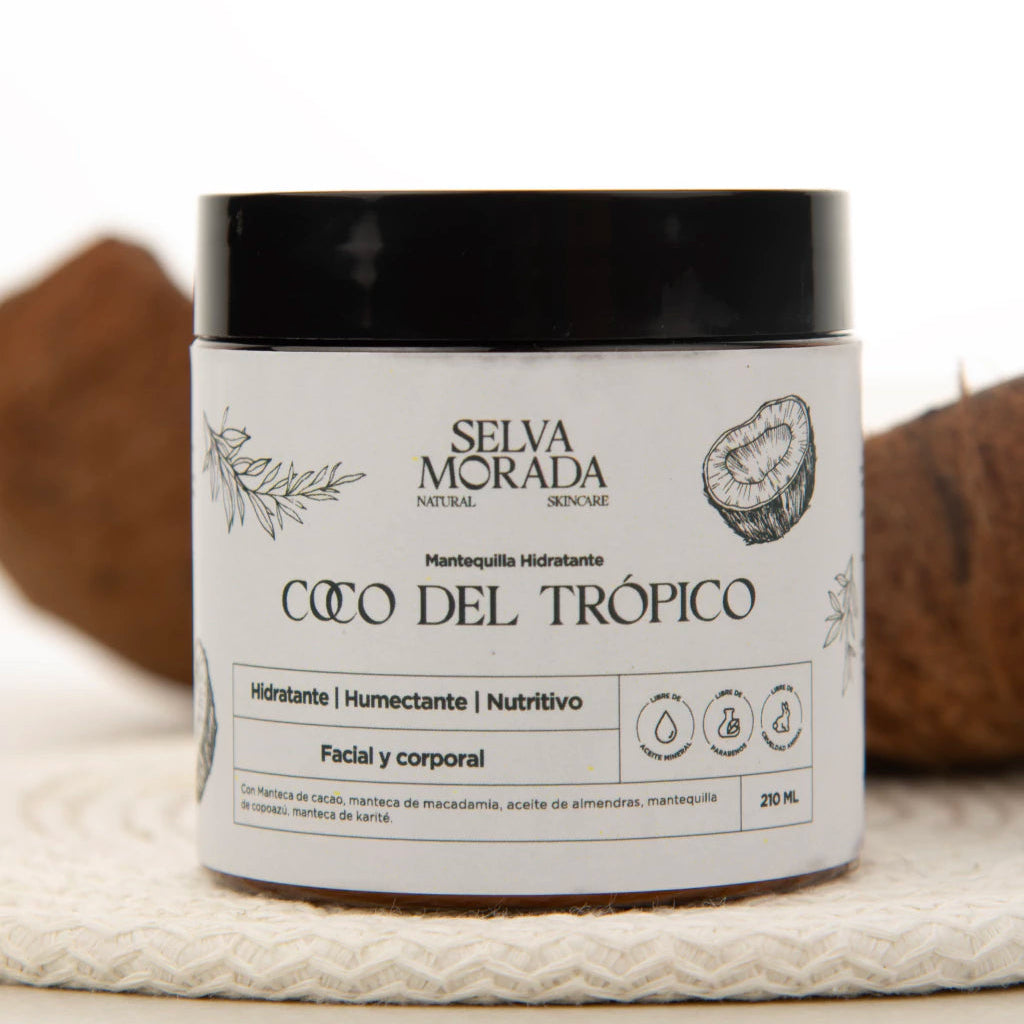 Mantequilla Hidratante Coco del Trópico (Facial y corporal)
