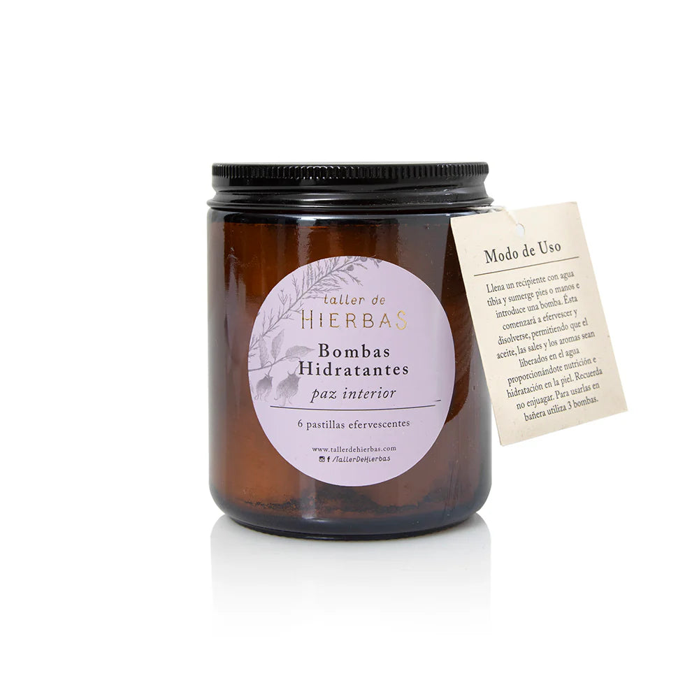 Bombas Hidratantes - Taller de hierbas