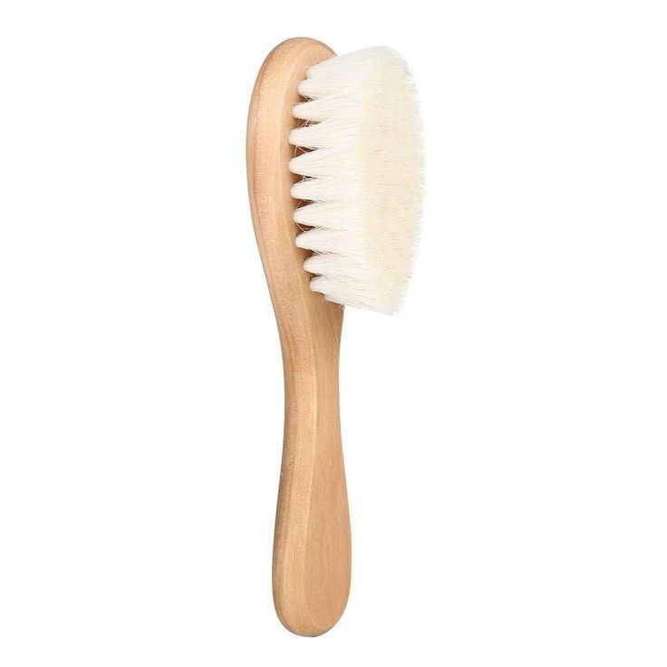 Cepillo de cerdas suaves en bambú para bebés