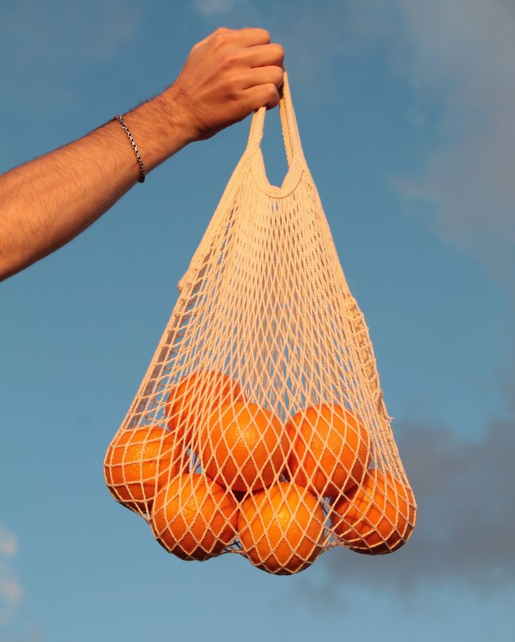 Bolsa de malla de algodón– Reutilizable y ecológica