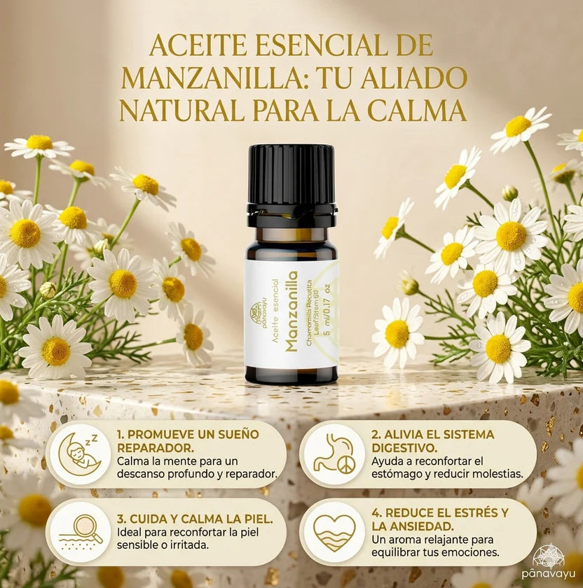 Aceite esencial de manzanilla