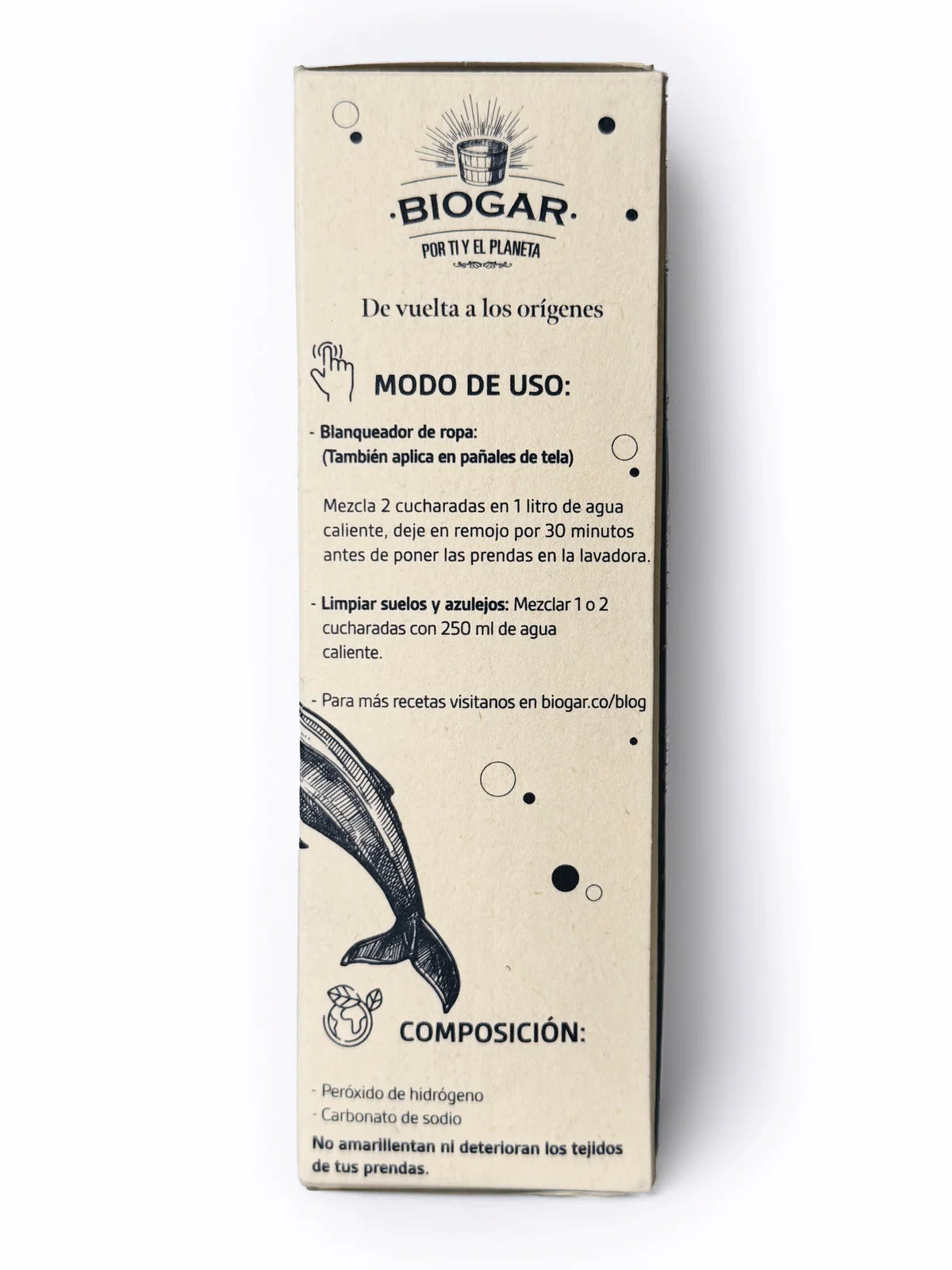Blanqueador Ecológico - Biogar