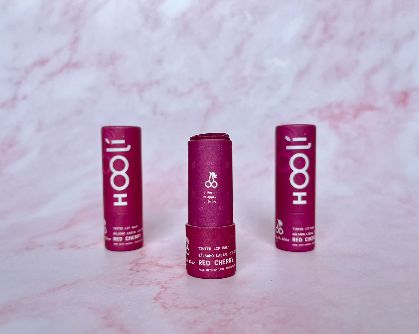 Bálsamo labial con color Cereza - Hooli