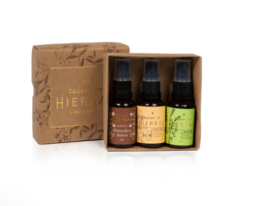 Kit 3 Mini brumas Taller de Hierbas
