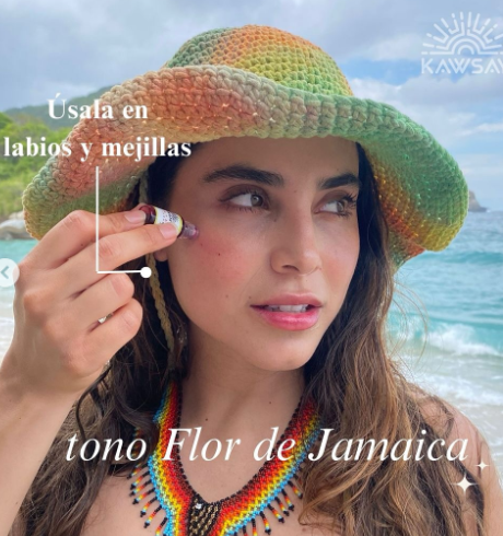 Tinta natural para labios