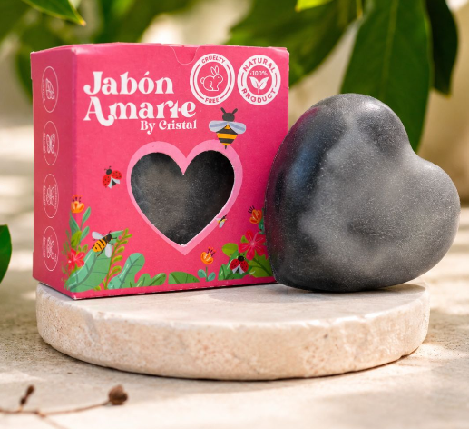 Jabón facial de carbón activado