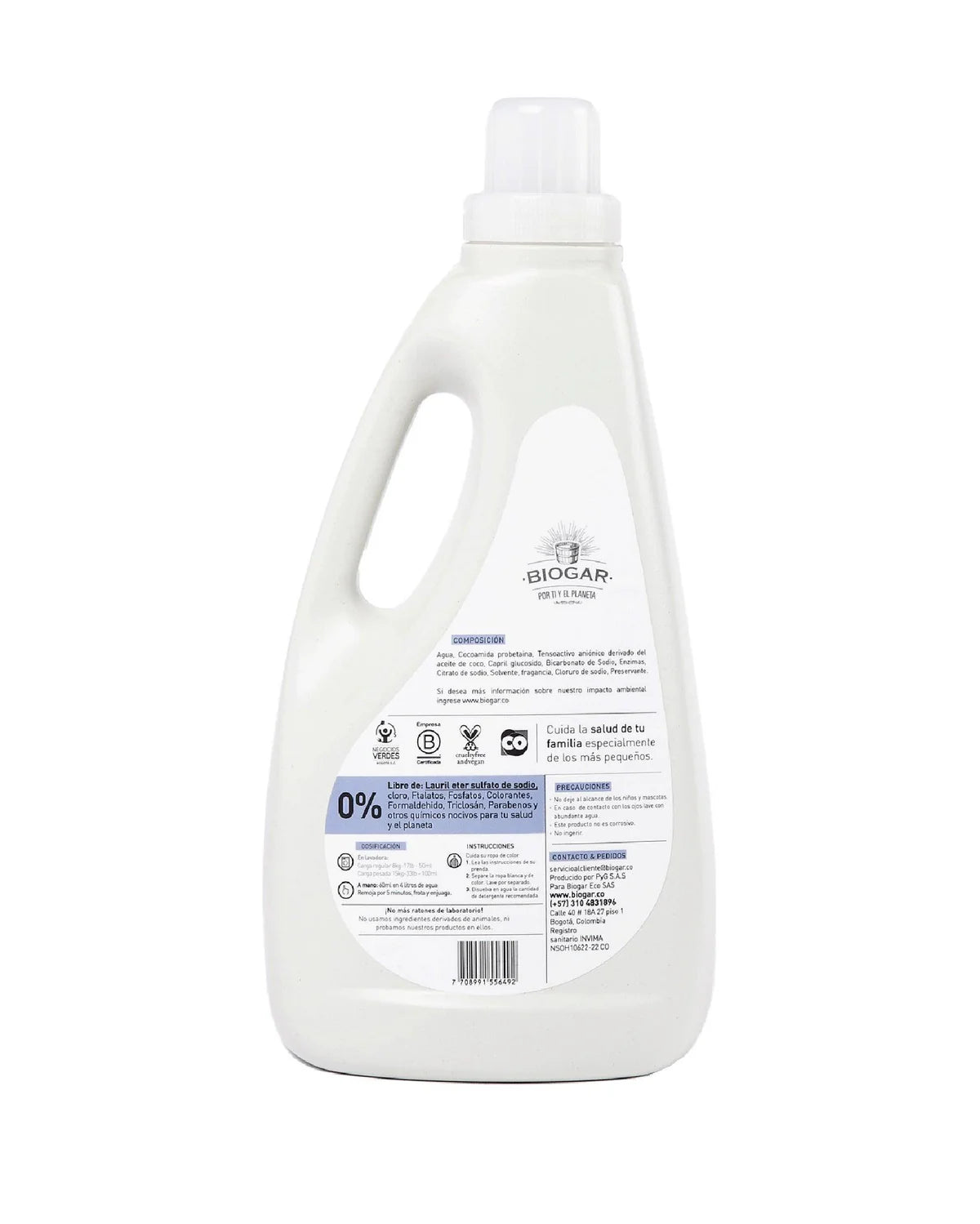 Detergente Lavanda Ecológico 2 Lt- Biogar