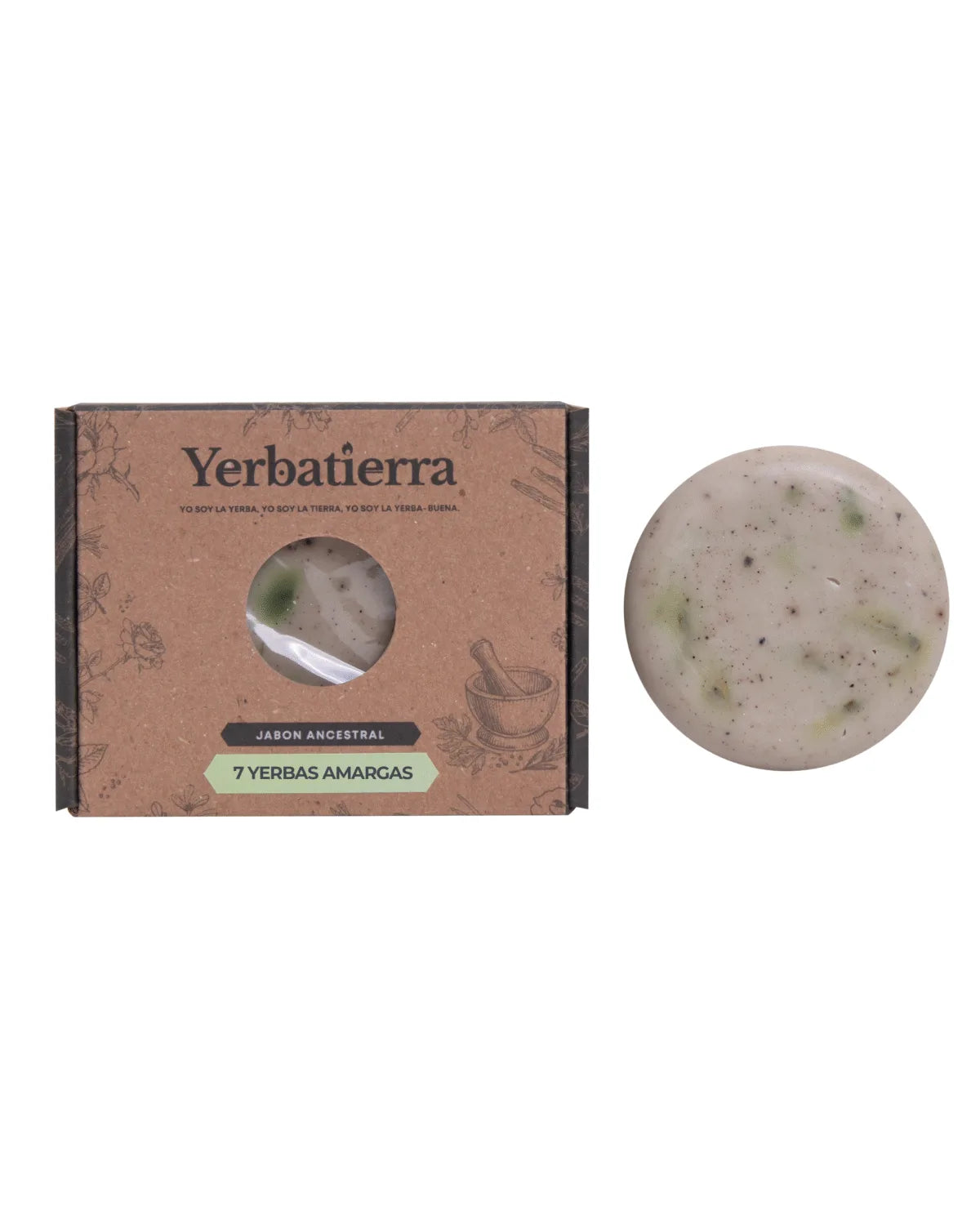 Jabón de 7 yerbas amargas- Yerbatierra