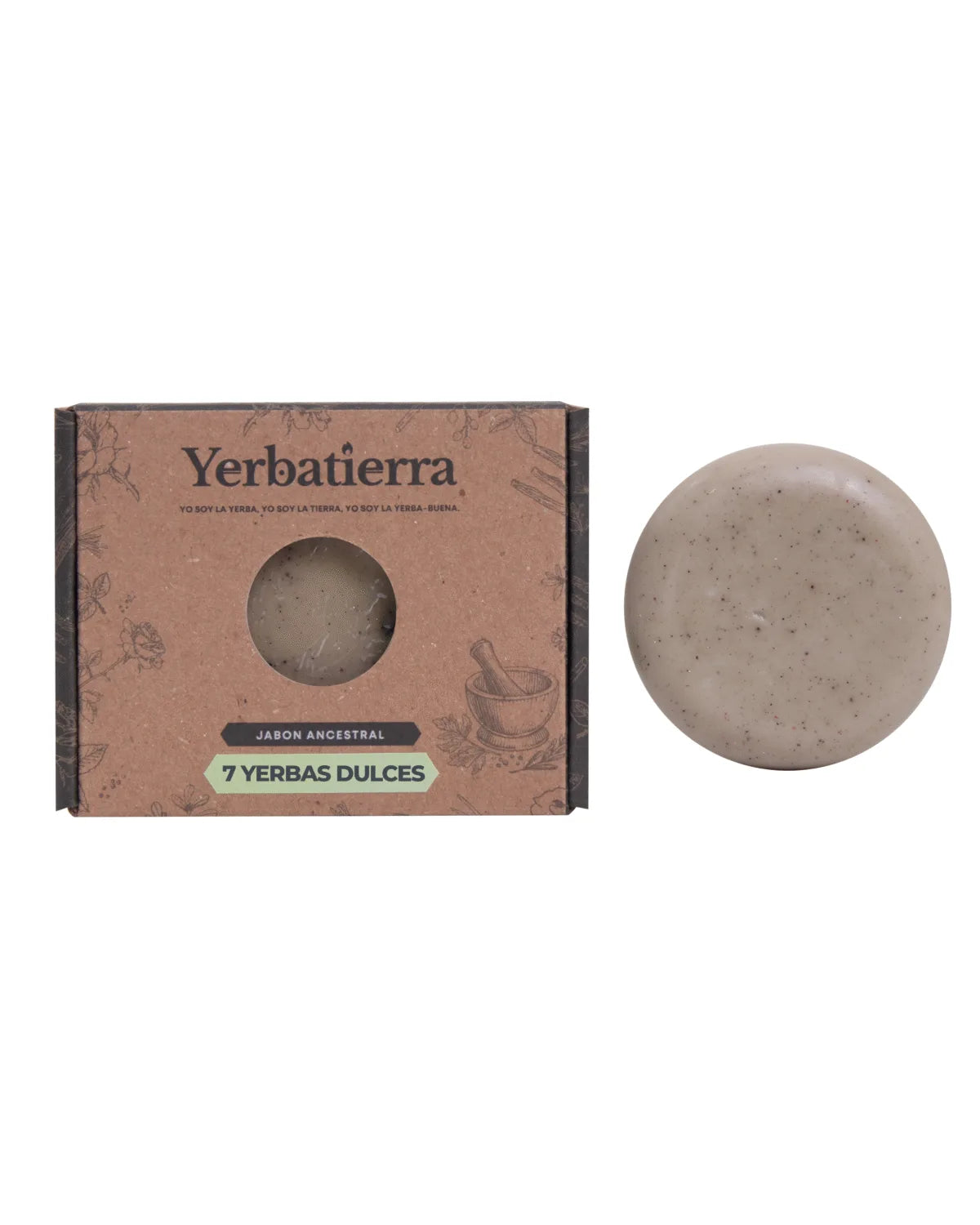 Jabón de 7 Yerbas dulces - Yerbaterra