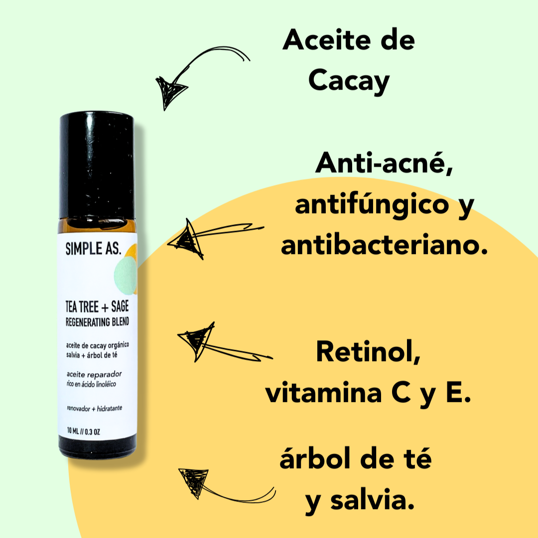 Serum reparador antiacné