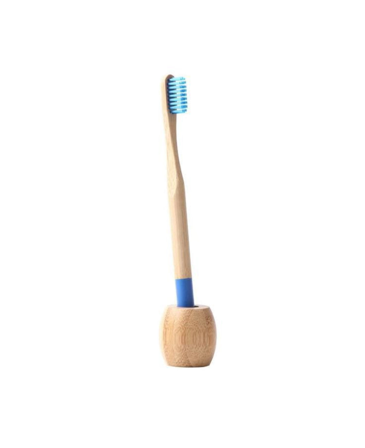 Base de bambú para cepillo dental