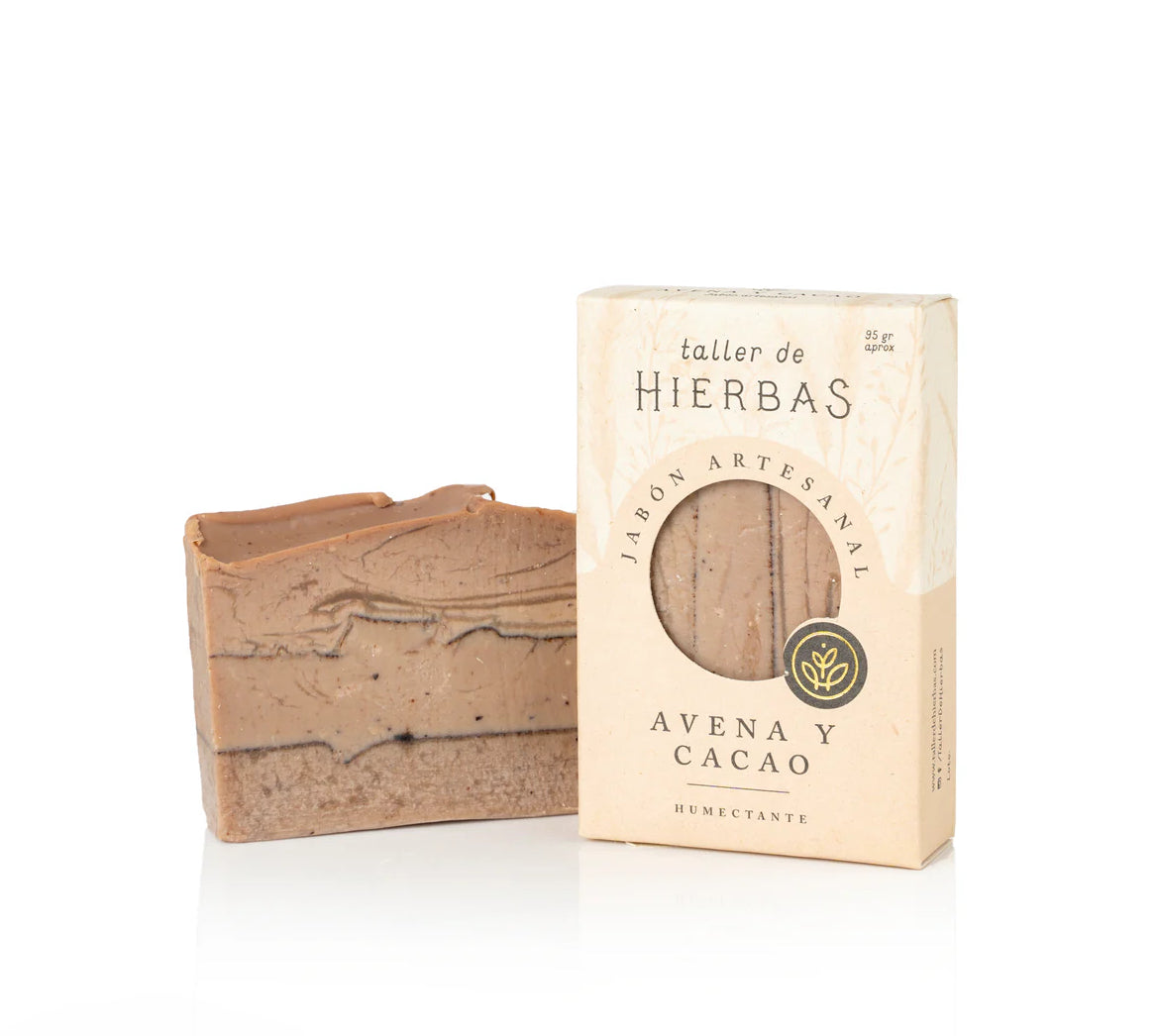 Jabón de avena y cacao