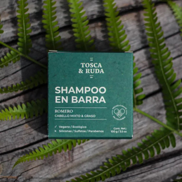 Shampoo Romero- Cabello mixto – graso Tosca y Ruda