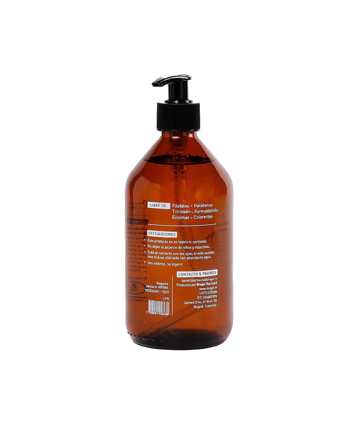 Jabón de Manos Hoja de Mango Ecológico 500Ml