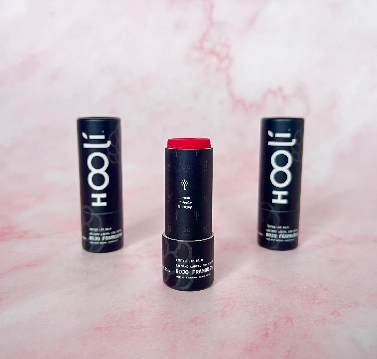 Bálsamo labial con color Frambuesa - Hooli