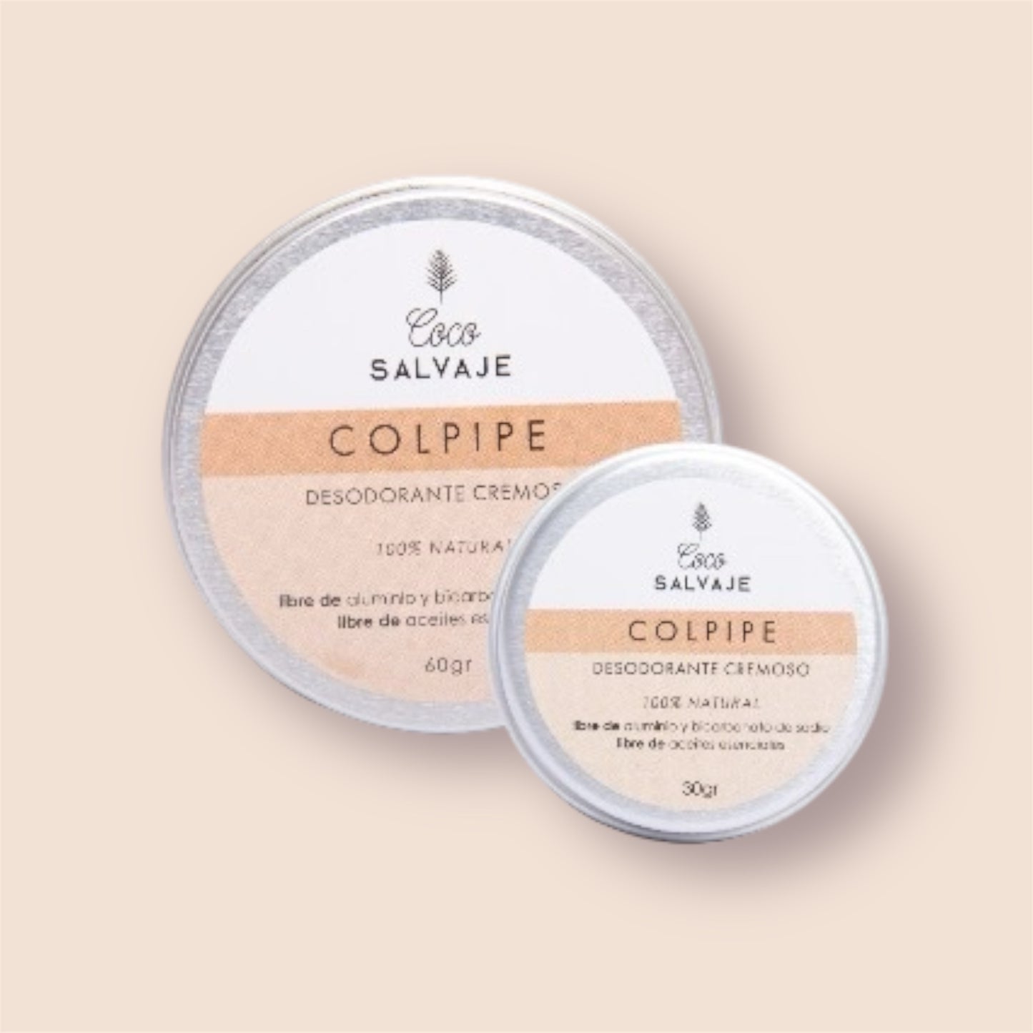 Desodorante COLPIPE (sin olor)- Coco Salvaje