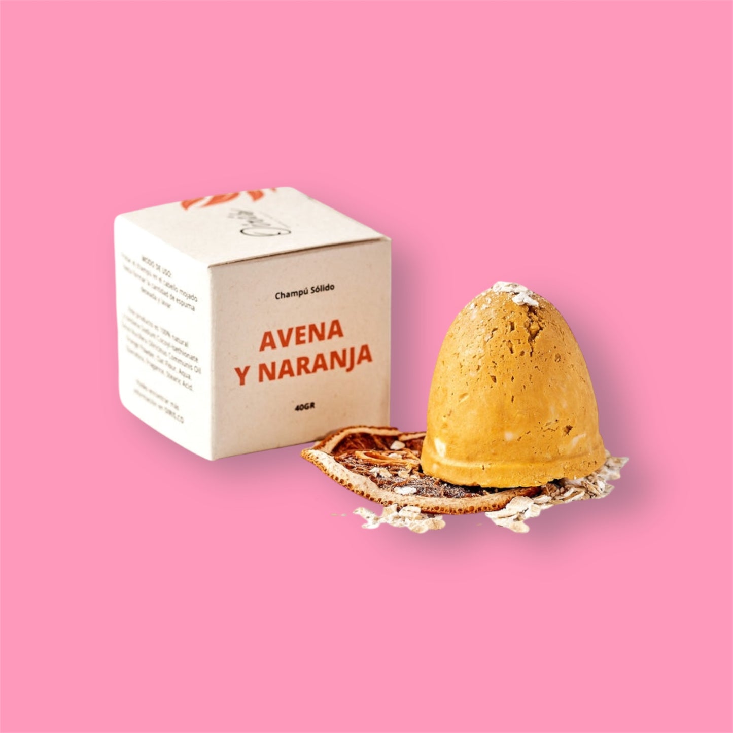 Shampoo Sólido de Avena y Naranja - Oiris