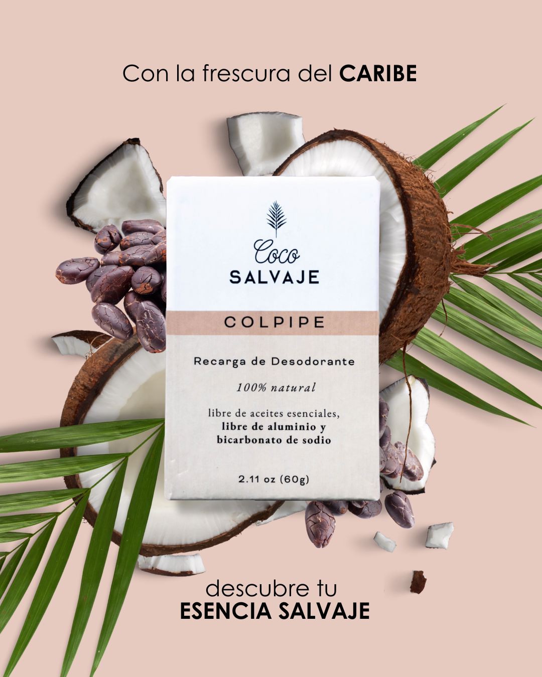 COLPIPE - Recarga de desodorante en barra