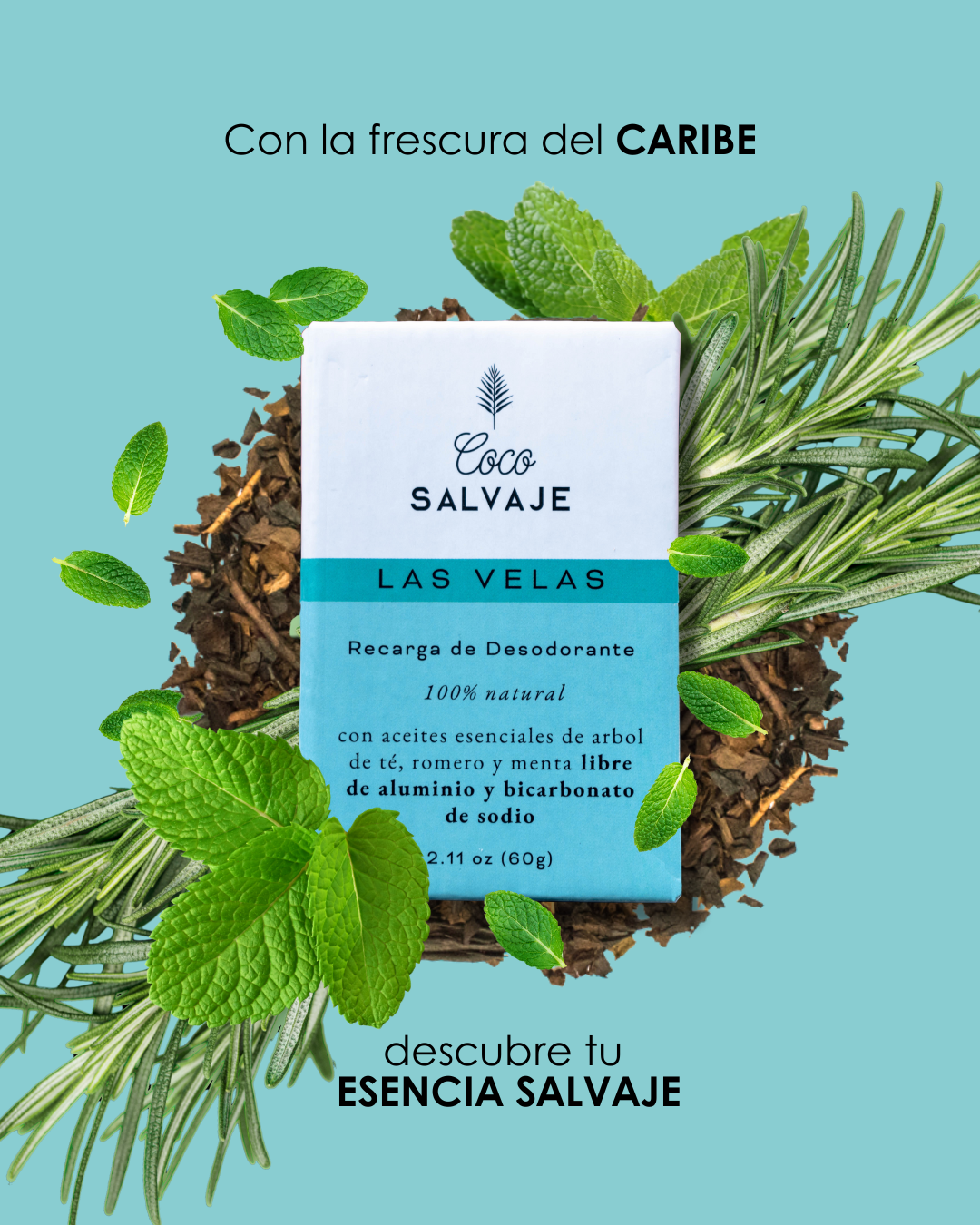 LAS VELAS - Recarga de desodorante en barra