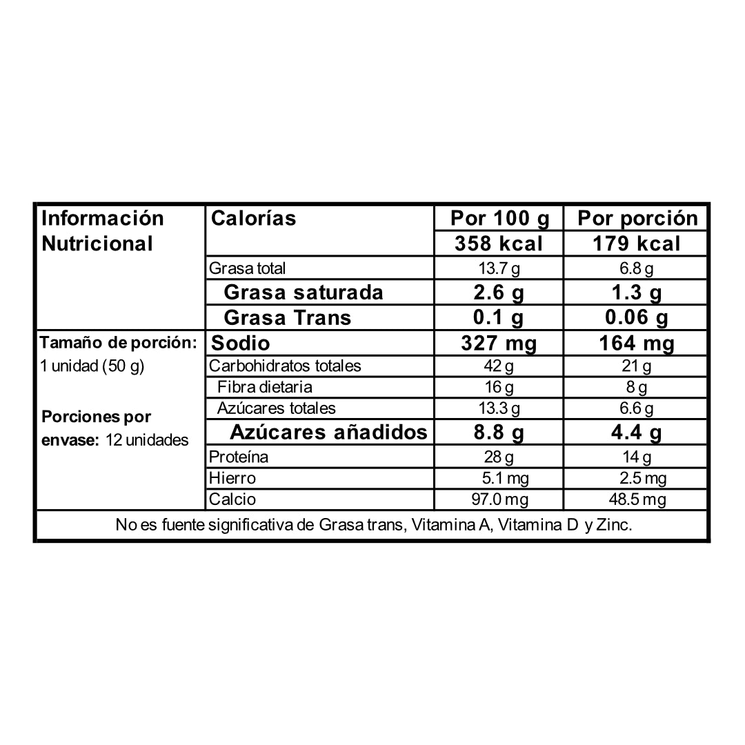 Barra de proteína sabor Blueberry Muffin - Herbivore