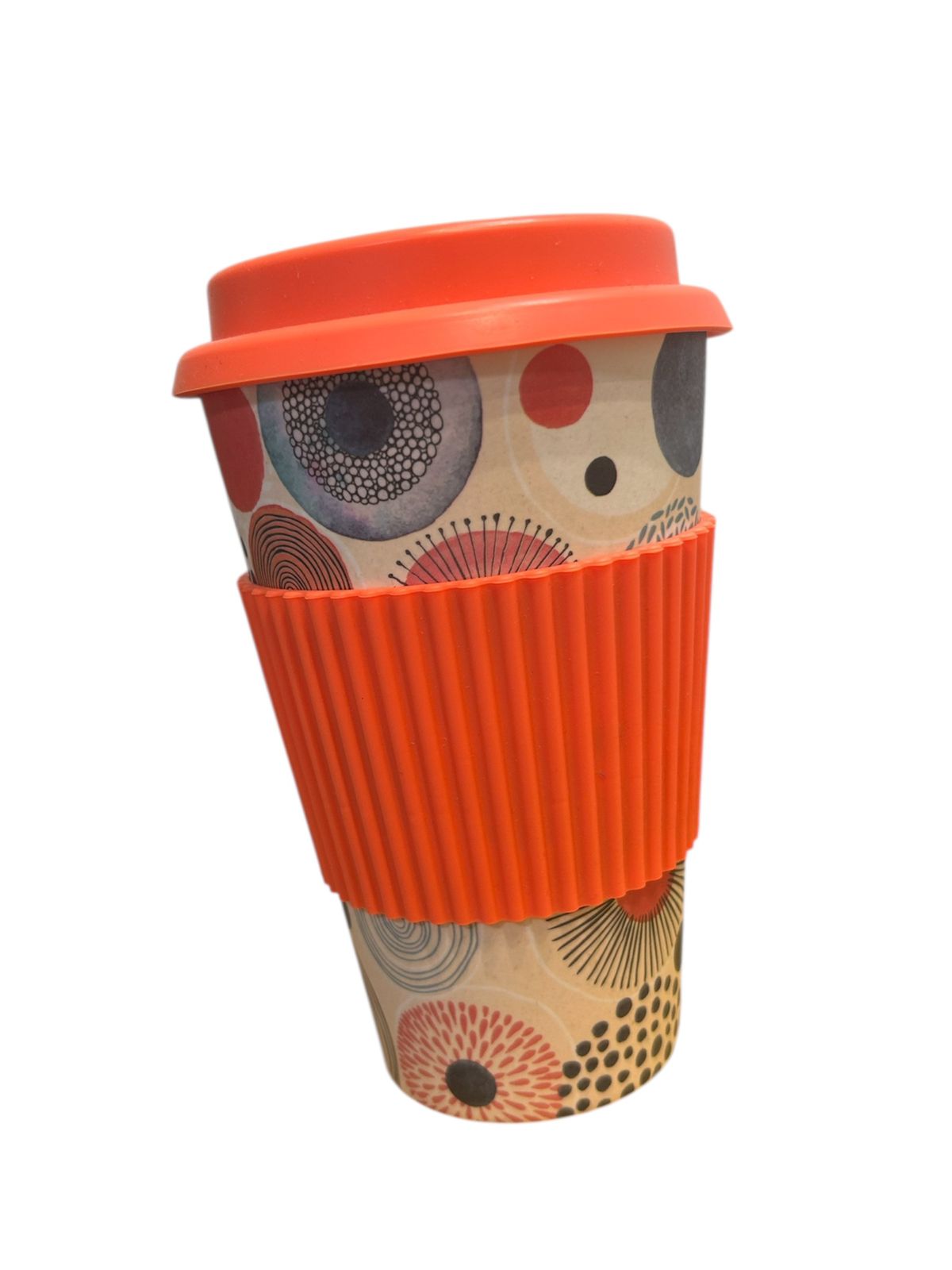 Vaso de fibra de bambú y trigo 400ml