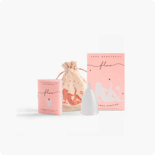 Copa Menstrual | 100% Silicona Médica para Flujo Abundante
