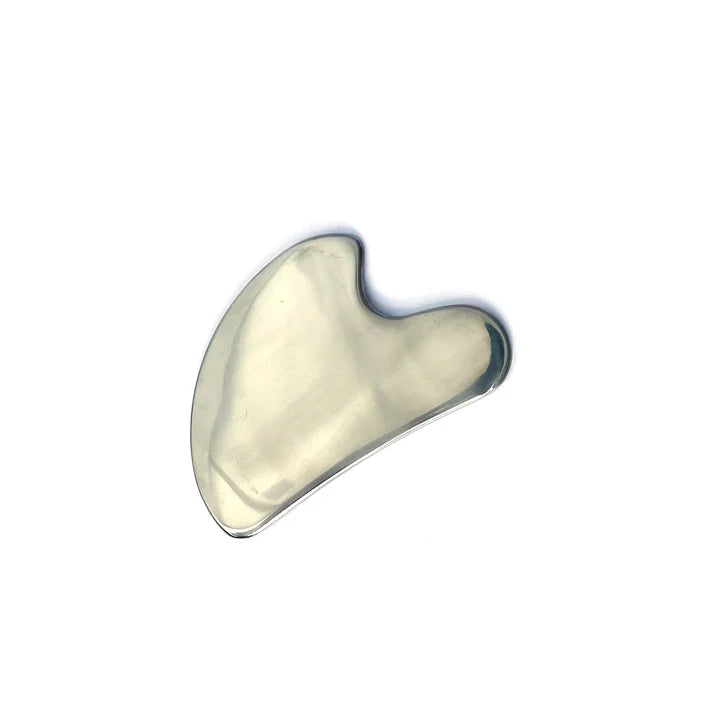 Gua Sha Acero Inoxidable Pequeña