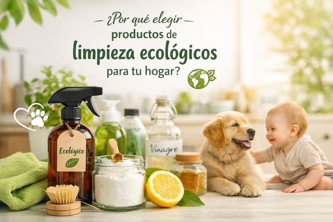 ¿Por qué elegir productos de limpieza ecológicos para tu hogar?