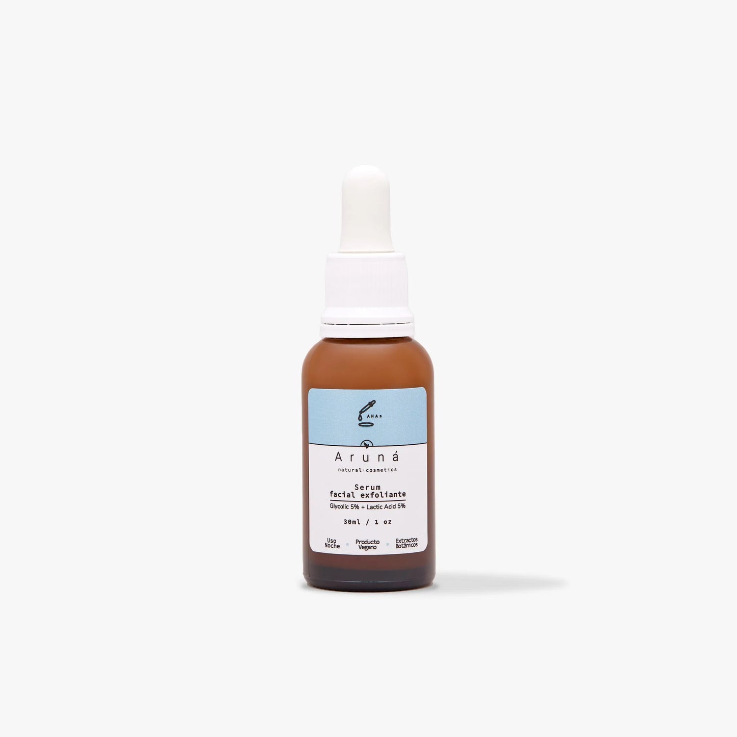 Serum exfoliante ácido glicólico 5% + láctico 5%- 30ml