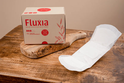 Toallas Regulares Biodegradables x15 - Fluxia