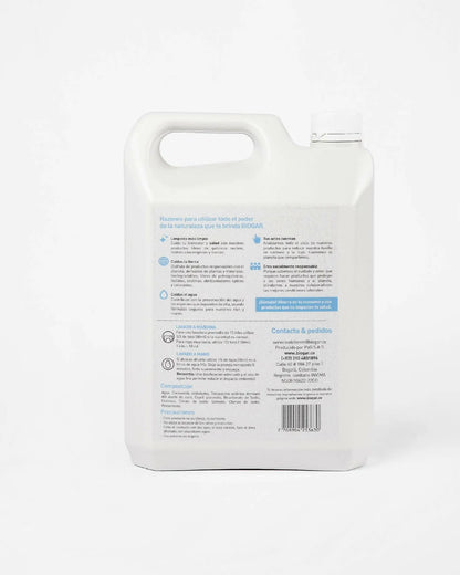 Detergente Ecológico CERO - Sin fragancia - Galón- Biogar