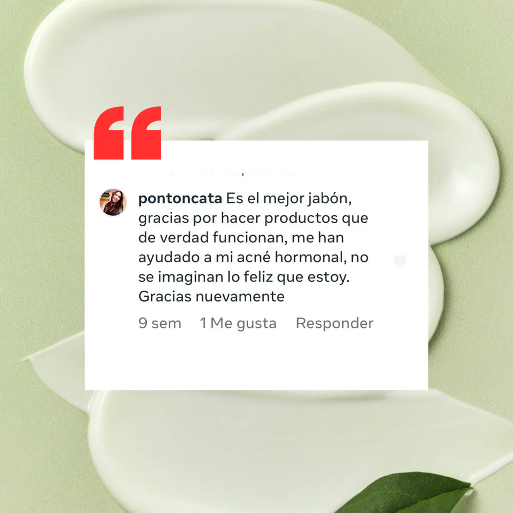Jabón Anti-acné Arbol de té y jojoba - Amada Botánica