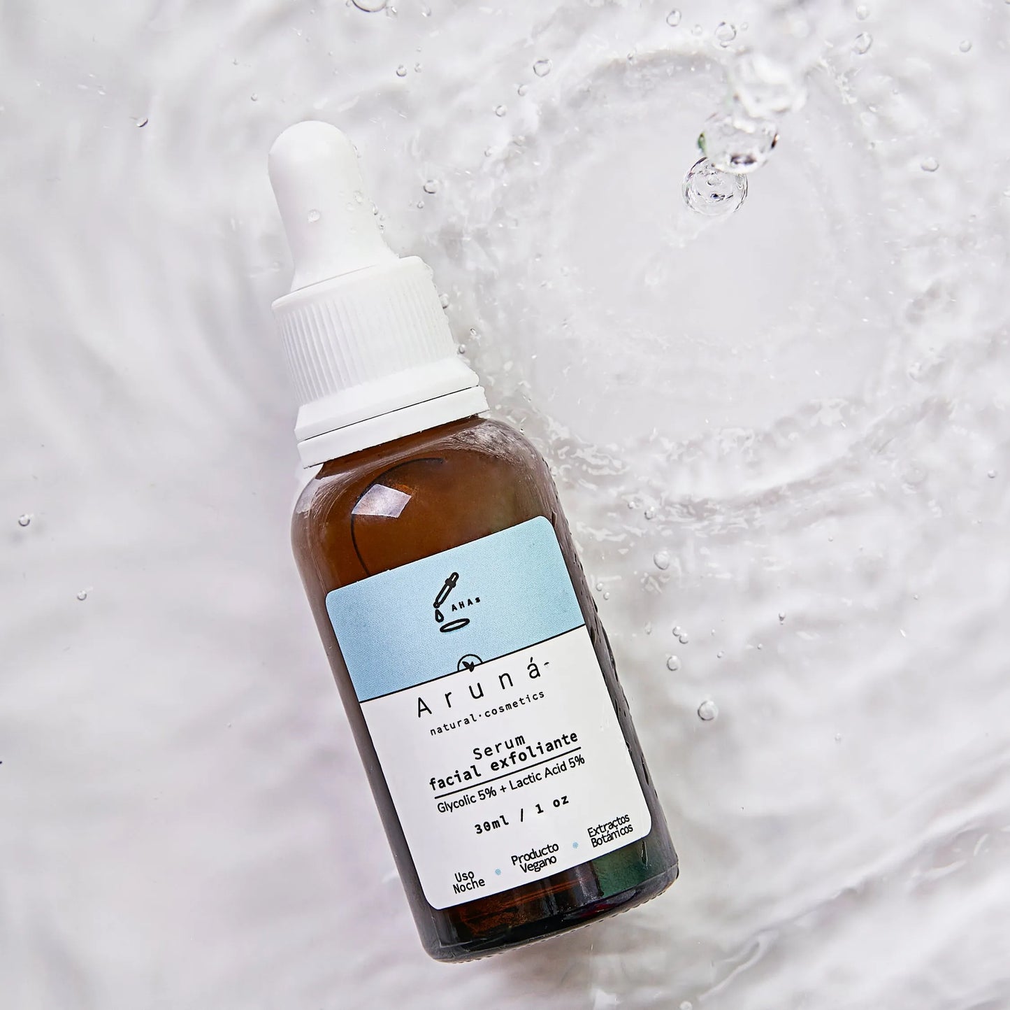 Serum exfoliante ácido glicólico 5% + láctico 5%- 30ml