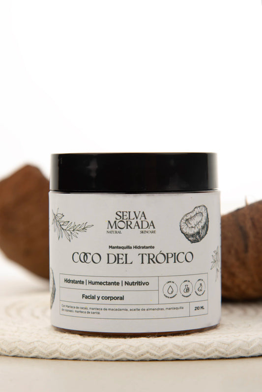 Mantequilla Hidratante Coco del Trópico (Facial y corporal)