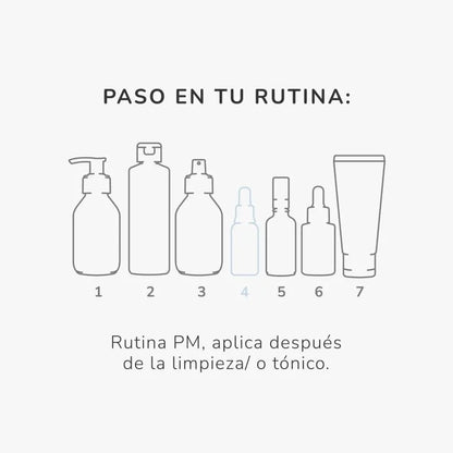 Serum exfoliante ácido glicólico 5% + láctico 5%- 30ml