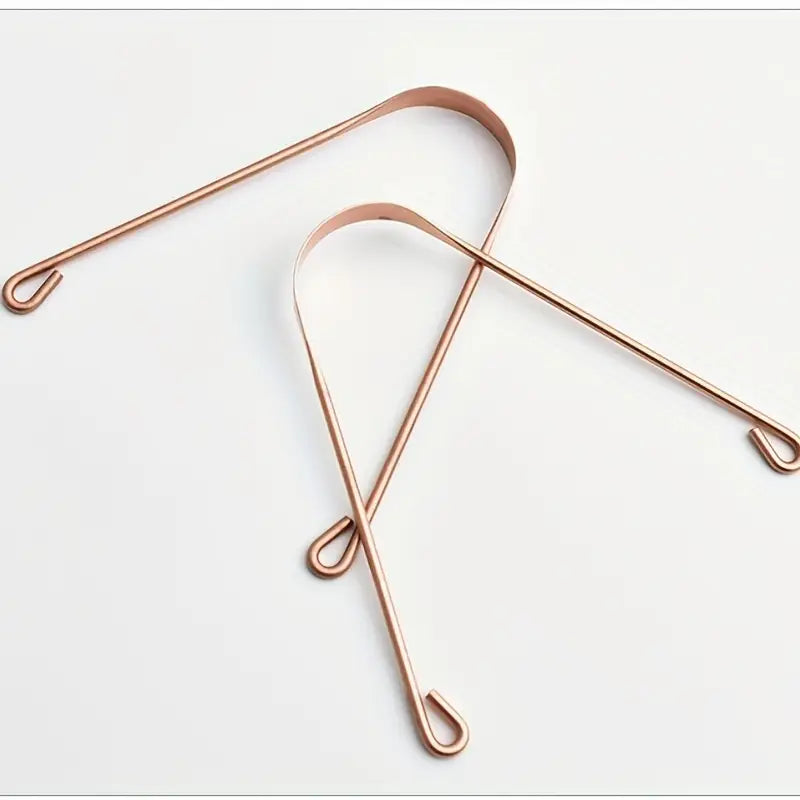 Raspador de lengua de cobre o acero inoxidable