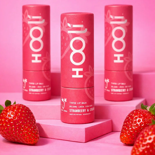 Bálsamo labial con color Fresa - Hooli