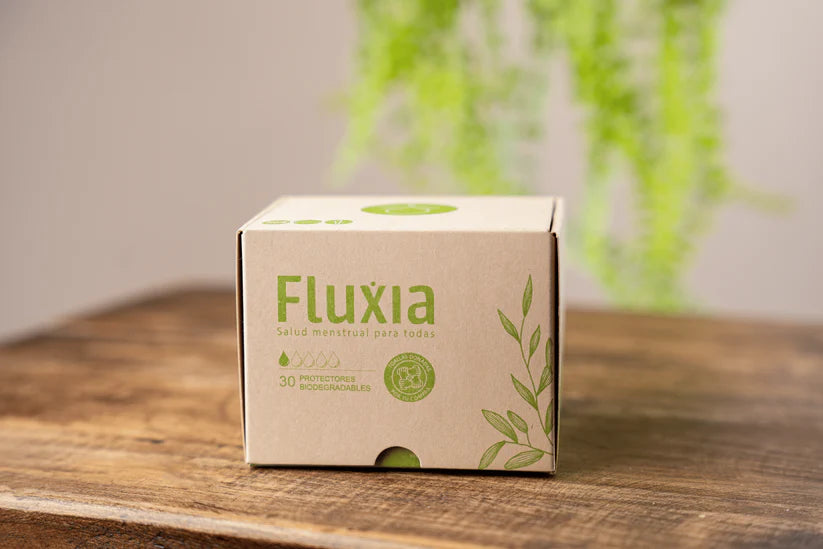 Protectores diarios biodegradables x30 - Fluxia