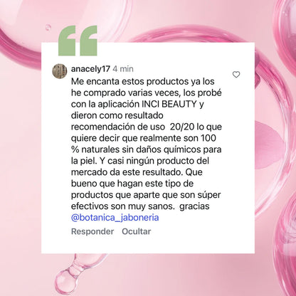 Jabón de rosas - Anti edad - Amada Botánica