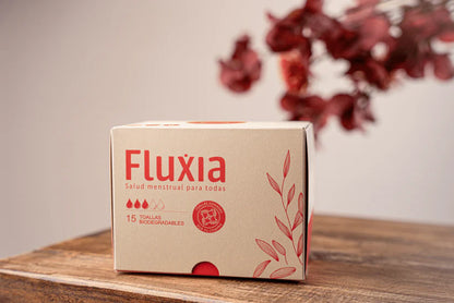 Toallas Regulares Biodegradables x15 - Fluxia
