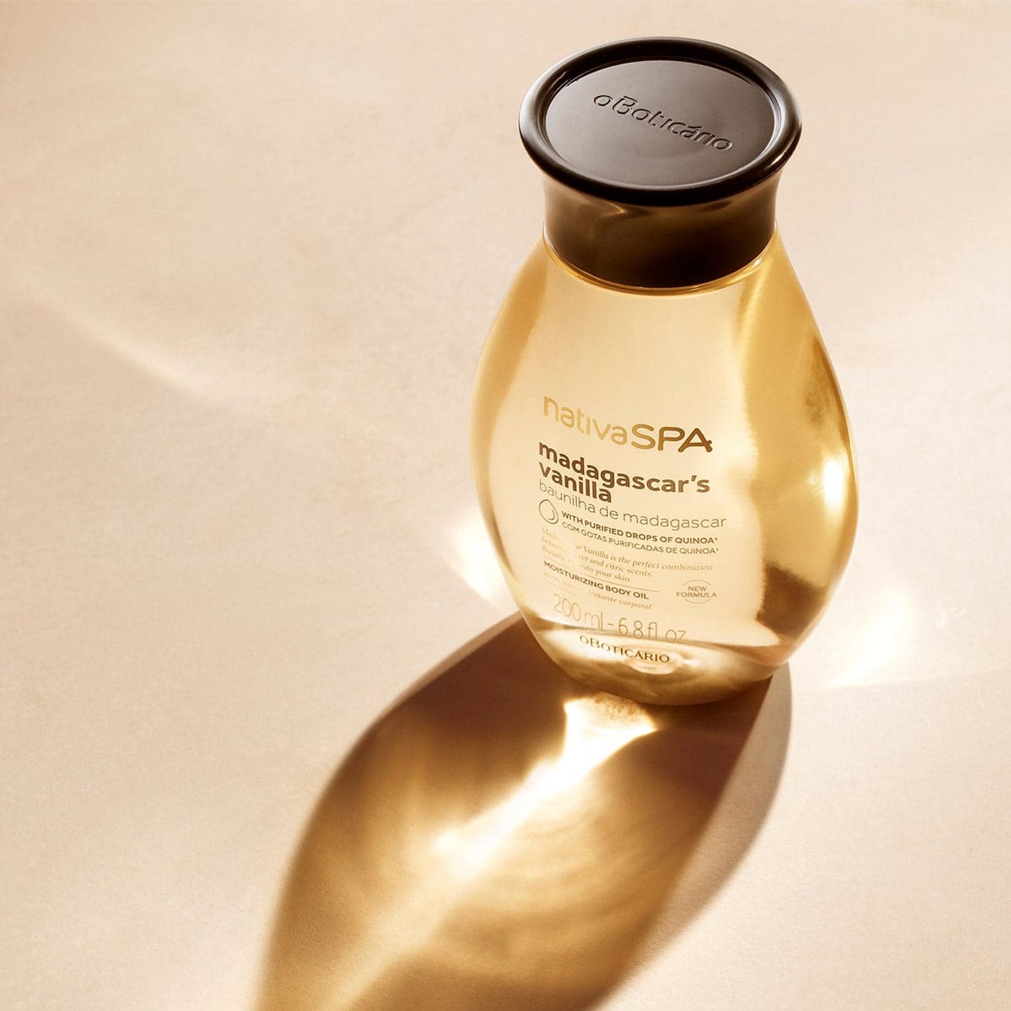 Óleo Hidratante Corporal Vainilla De Madagascar 250Ml Nspa