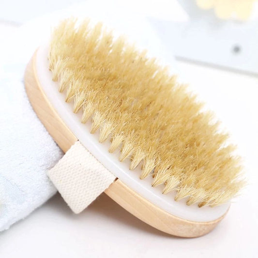 Cepillo de Exfoliación en Seco de Bambú