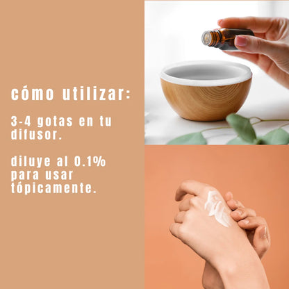 Aceite esencial de canela 100%  puro