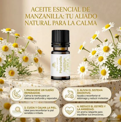Aceite esencial de manzanilla