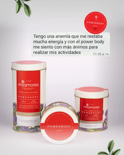 Power Body - Infusión para optimizar el rendimiento deportivo