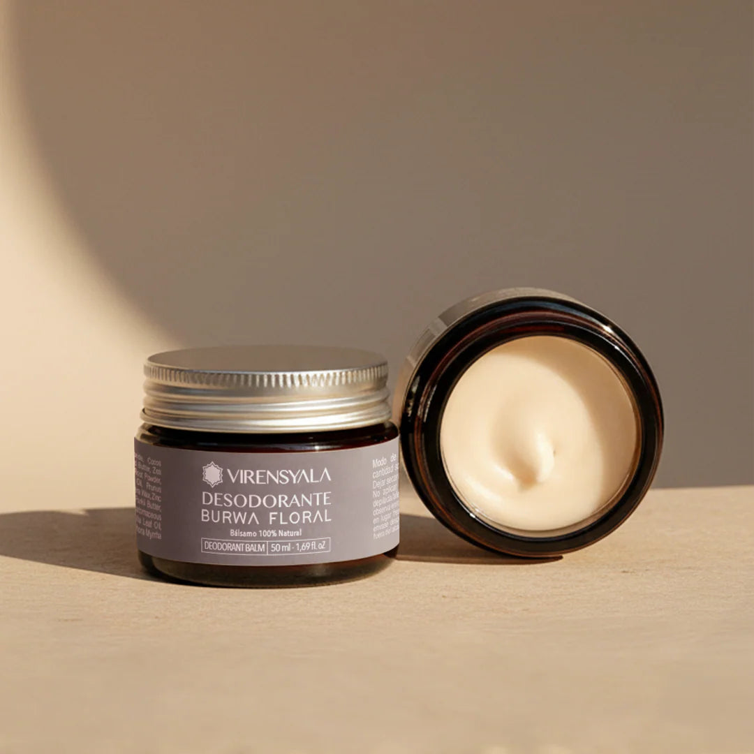 Desodorante cremoso  Burwa Floral 60 ml - Sacro de Virensyala