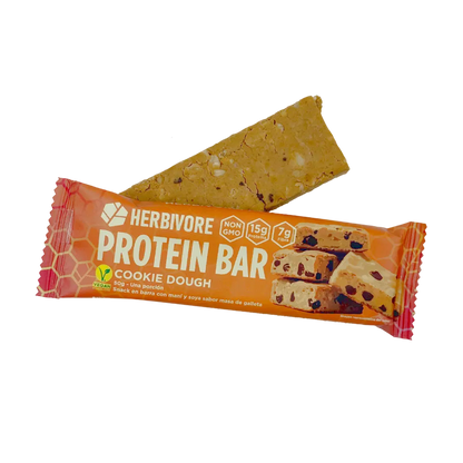 Barra de proteína sabor Cookie Dough - Herbivore