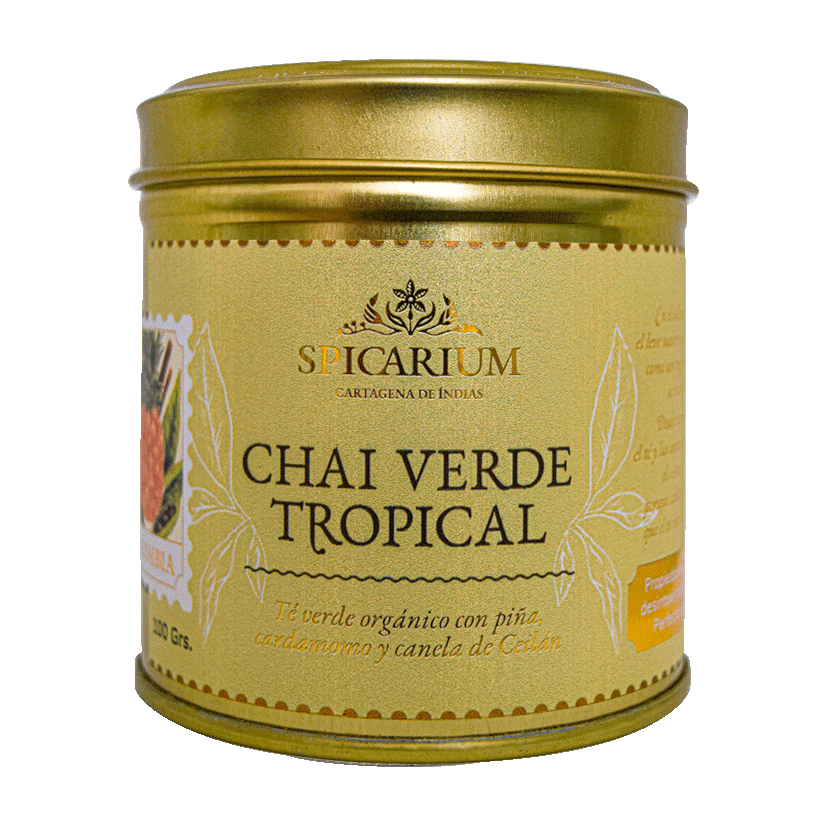 Chai verde tropical